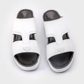 AN- 4803 - White / Black Luxury Arabic Sandal for Men
