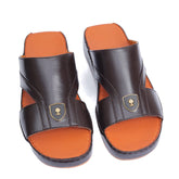 AN- 4849 - Brown / Tan Luxury Arabic Sandal for Men