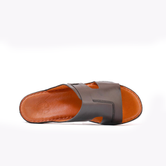 AN- 4807 - Brown Luxury Arabic Sandal for Men