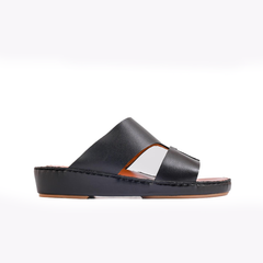 AN- 4804 - Black / Tan Luxury Arabic Sandal for Men