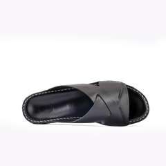 AN- 4805 - Black Luxury Arabic Sandal for Men