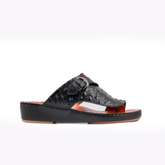 AN- 4810 - Black /Tan Luxury Arabic Sandal for Men