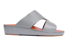 AN- 4851 - Gray / Tan Luxury Arabic Sandal for Men