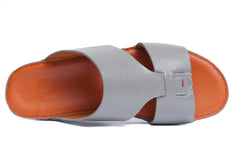 AN- 4851 - Gray / Tan Luxury Arabic Sandal for Men